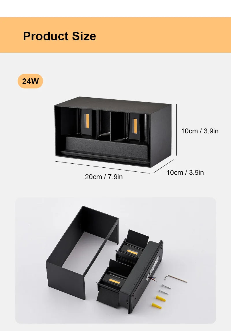 Modern Outdoor Wall Light
