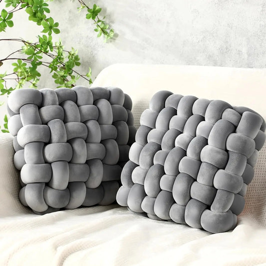 Knotted Memory Foam Cushion