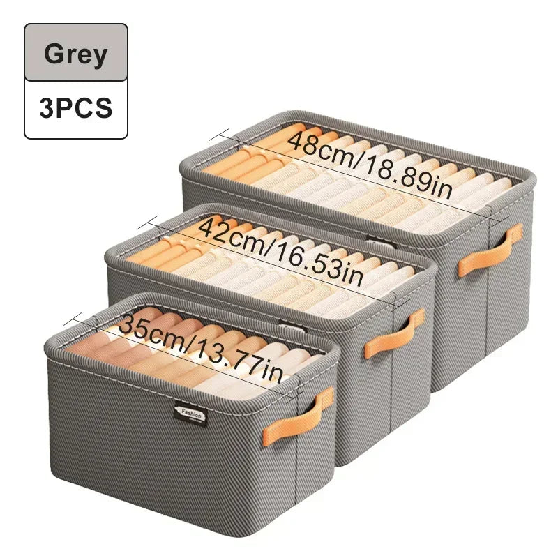 Foldable Mesh Drawer Organizer Box