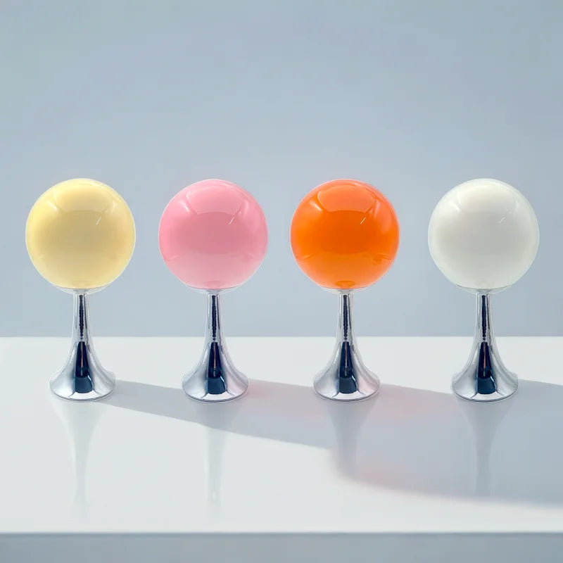 Modern Glass LED Table Lamp with Touch Control