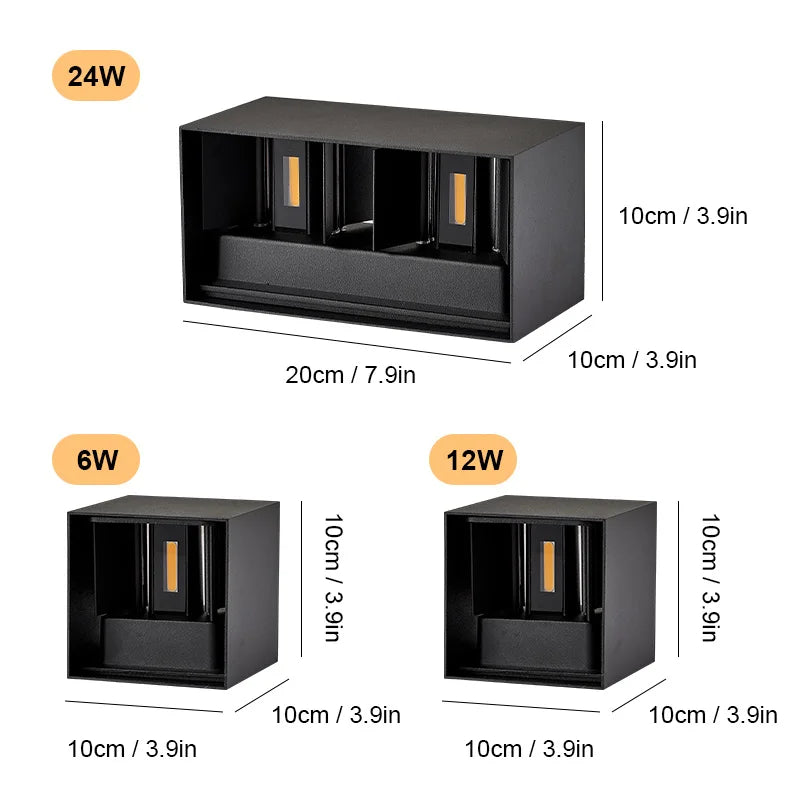Modern Outdoor Wall Light