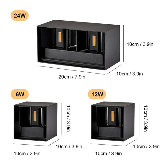 Modern Outdoor Wall Light