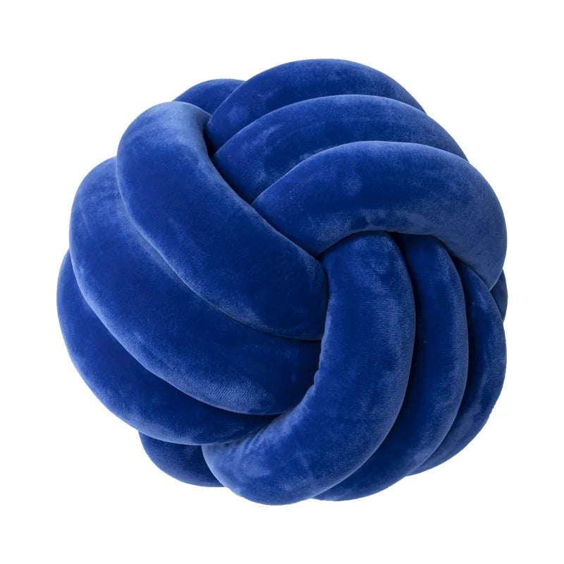Knotted Ball Throw Pillow