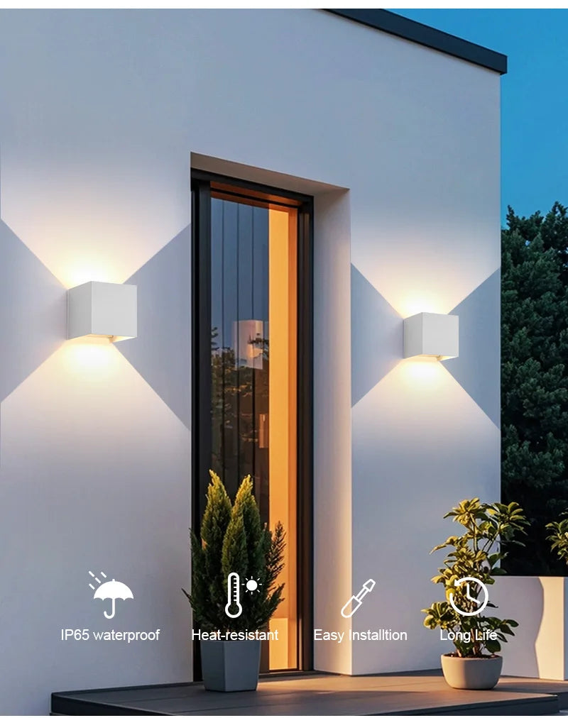 Modern Outdoor Wall Light