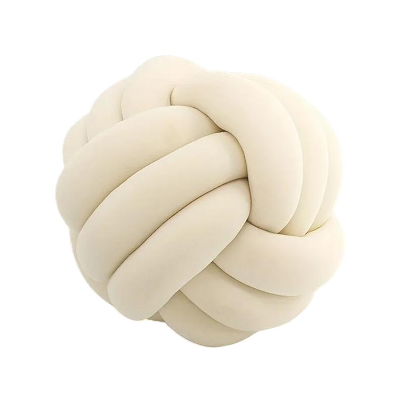 Knotted Ball Throw Pillow