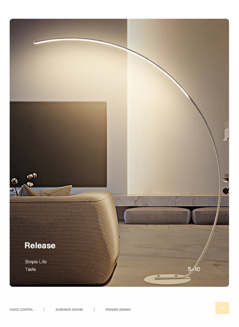 Linea Corner Floor Lamp