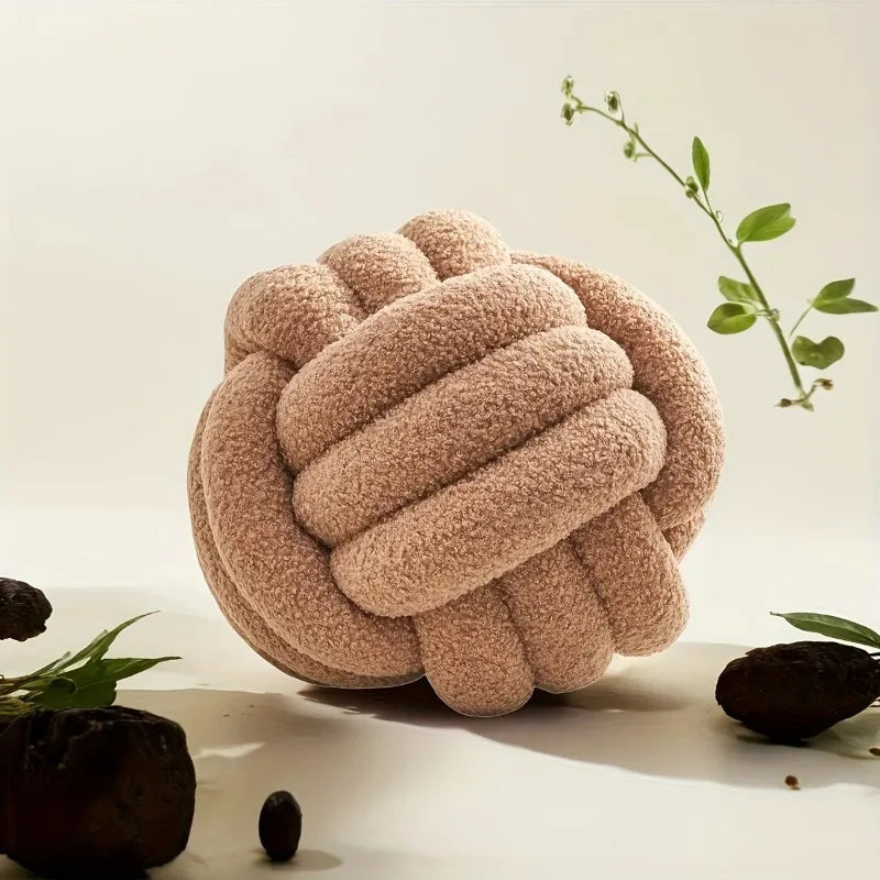 Round Decorative Knot Cushion