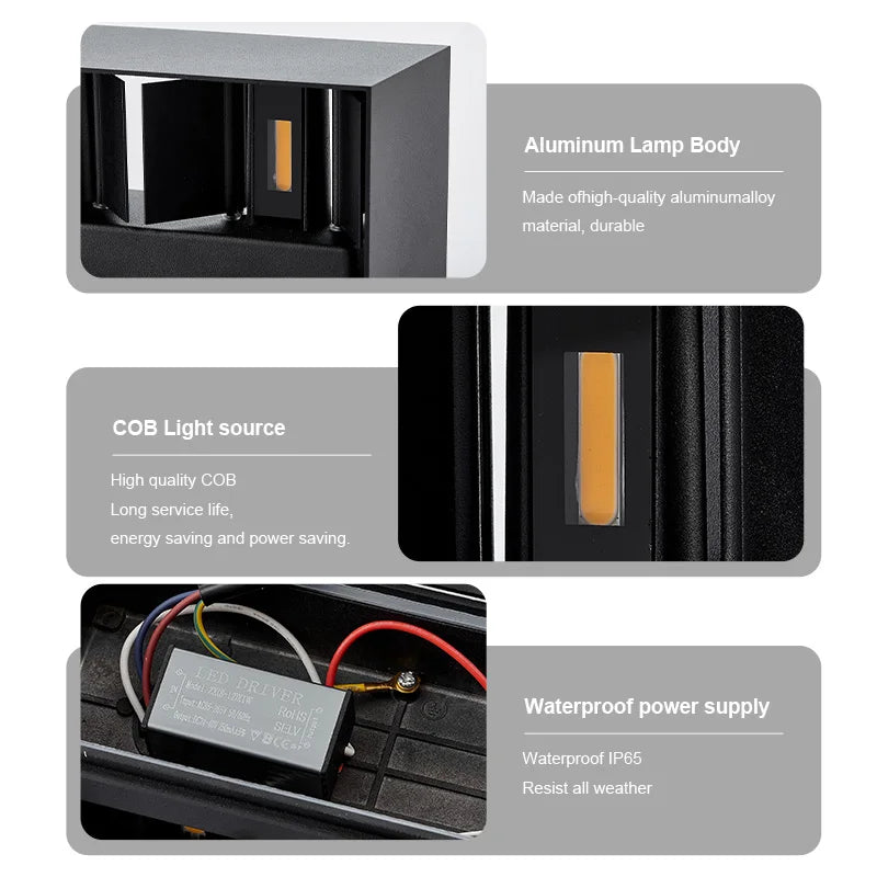 Modern Outdoor Wall Light
