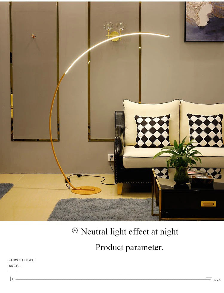 Linea Corner Floor Lamp