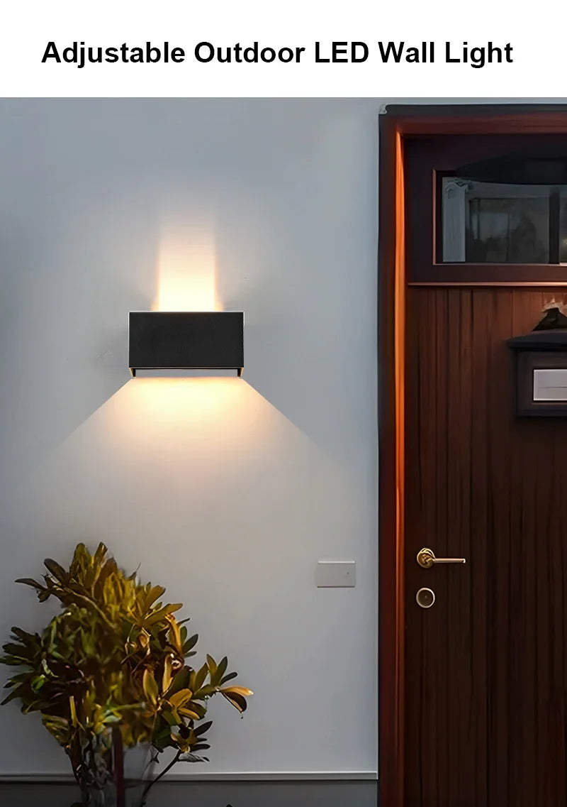 Modern Outdoor Wall Light