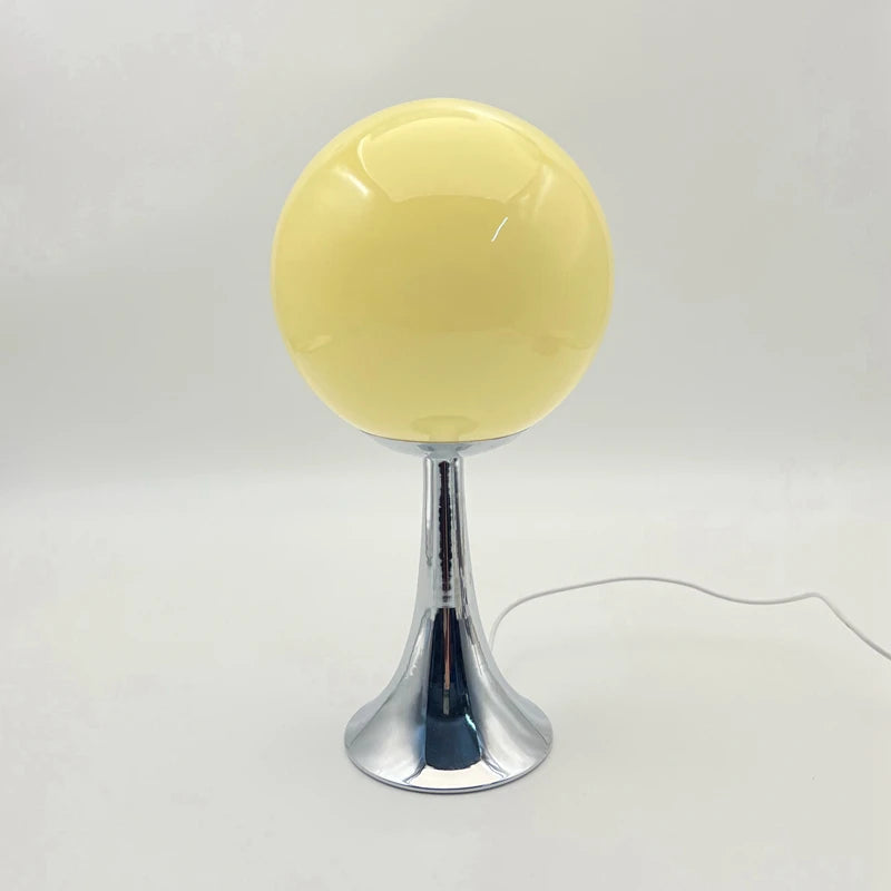 Modern Glass LED Table Lamp with Touch Control