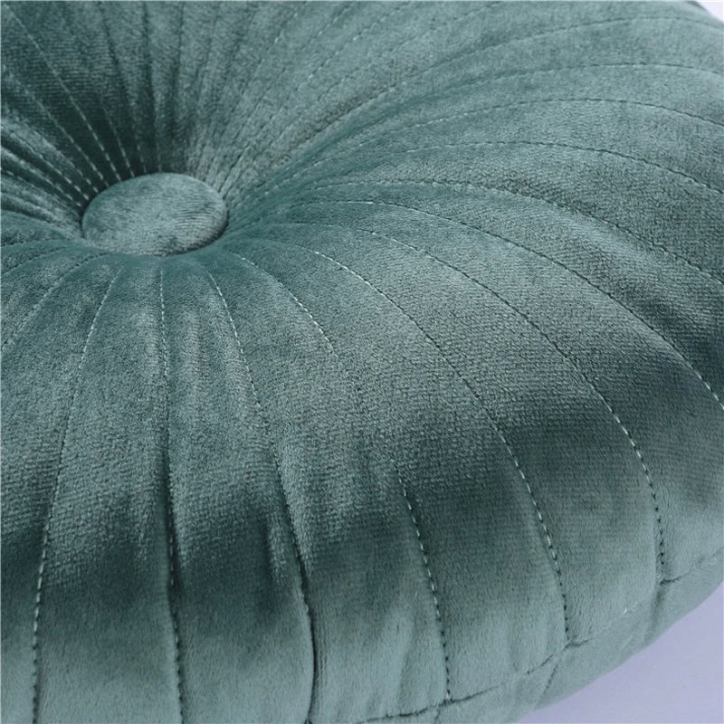 Round Pouf Throw Pillow
