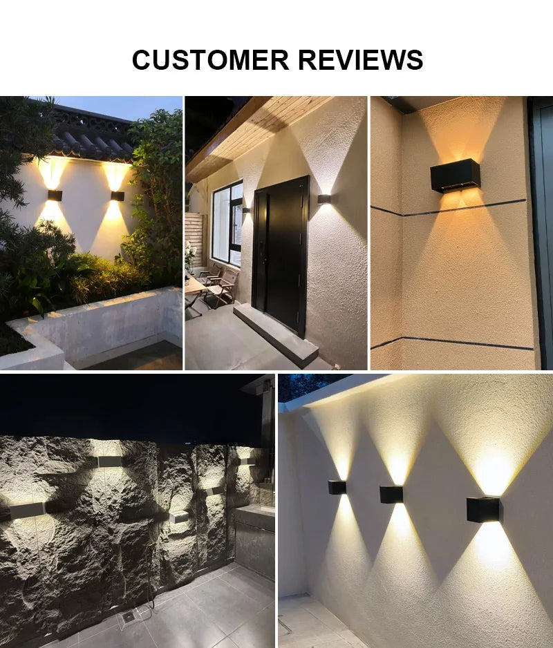 Modern Outdoor Wall Light