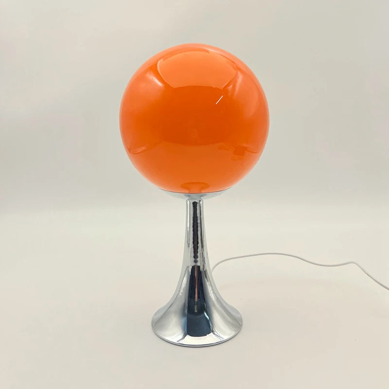 Modern Glass LED Table Lamp with Touch Control