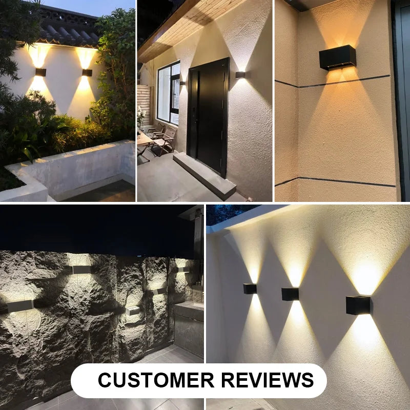 Modern Outdoor Wall Light
