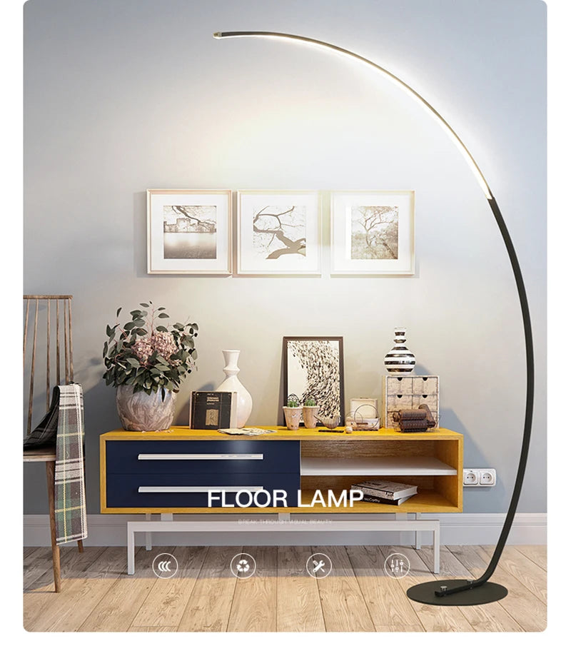 Linea Corner Floor Lamp