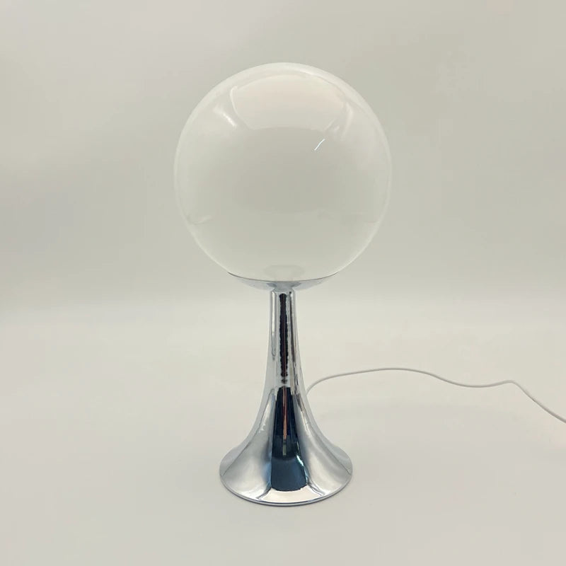 Modern Glass LED Table Lamp with Touch Control