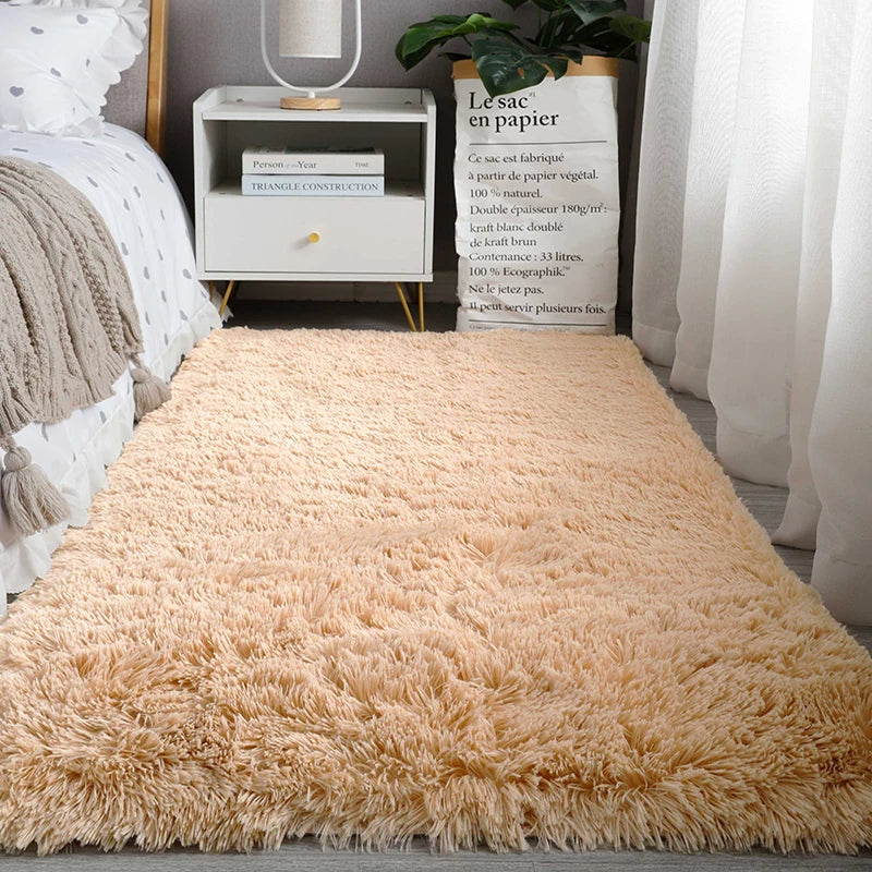 Cozy Velvet Plush Floor Rug