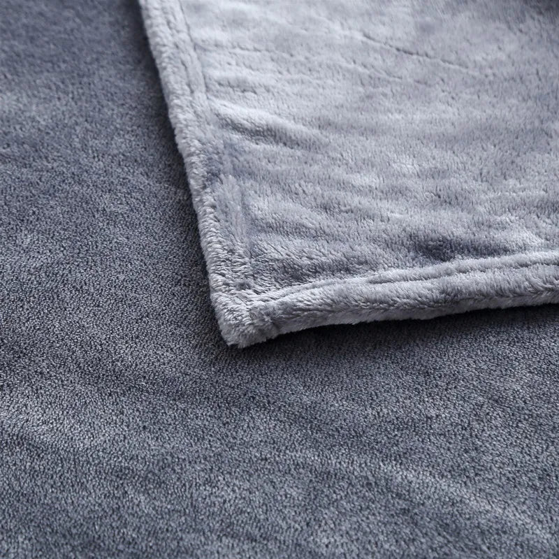 Cozy Coral Velvet Plush Blanket