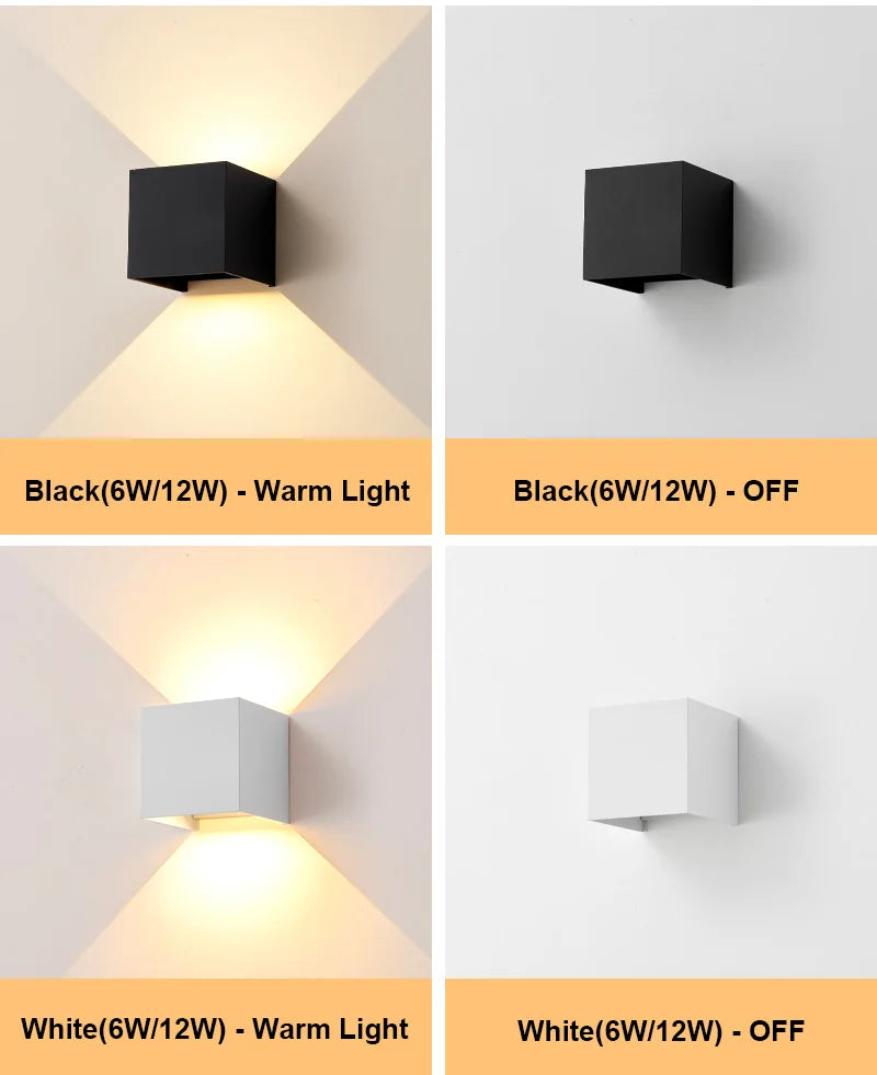 Modern Outdoor Wall Light