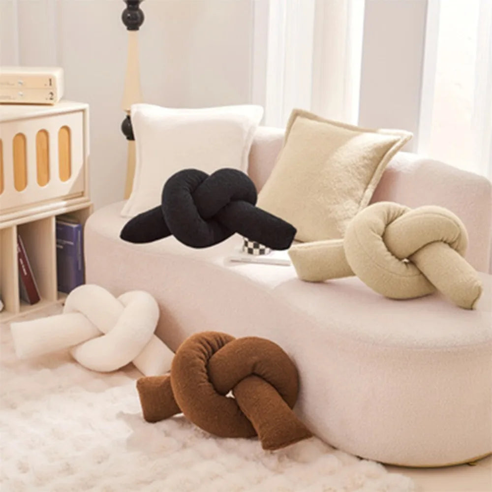 Creative Knotted Decorative Pillow