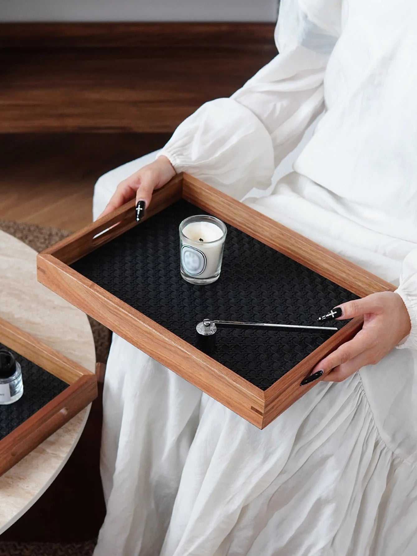 Acacia Wood Decorative Tray